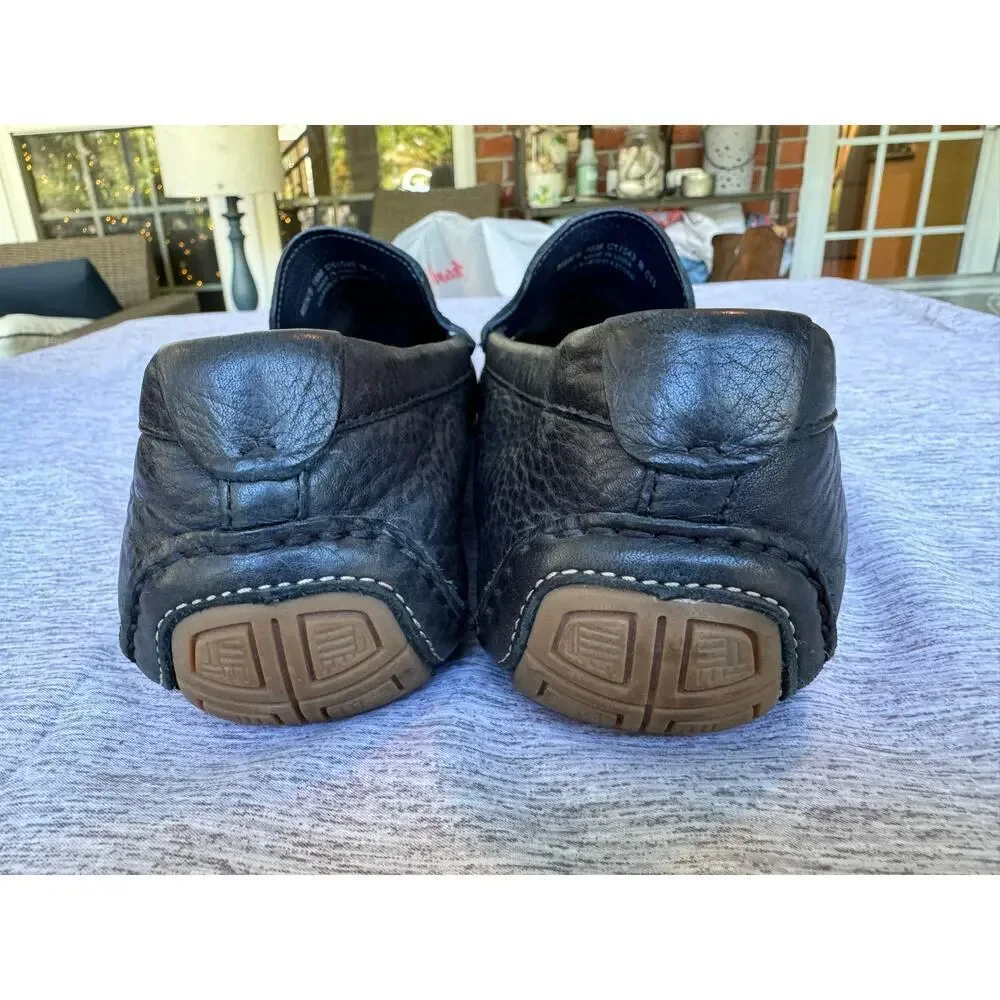 COLE HAAN Men's Black leather shoes, size 10. Loafers/Driving Mocs